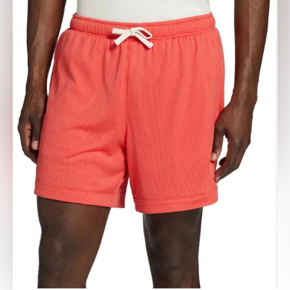 NWT DSG Men's Mesh Rec Shorts~Size 2XL~Relaxed Fit~6” Inseam~Red Sun~$28